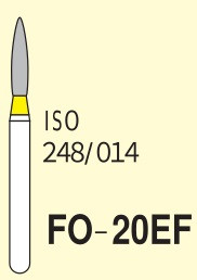 Diamond Bur FG #FO-20EF - Mani